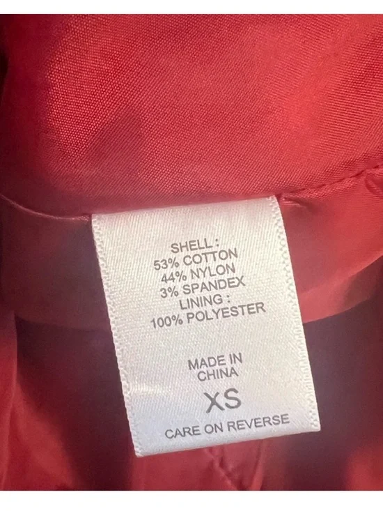 NY&Co 🔥 Red Hot Double-Breasted Belted Trench Coat - Picture 4 of 6